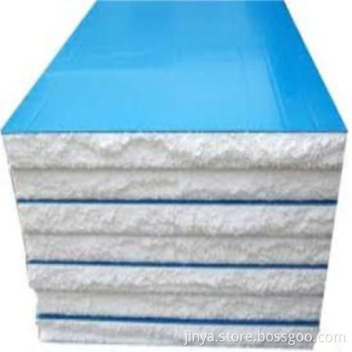 EPS Wall Panels, 0.3 to 0.6mm Color Steel Sheet Thickness, Polystyrene Foam Board, Color Steel Sheet